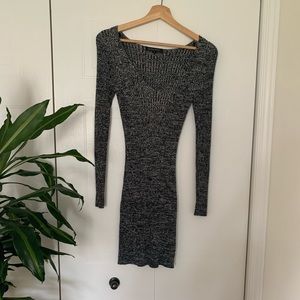 Bodycon knit dress